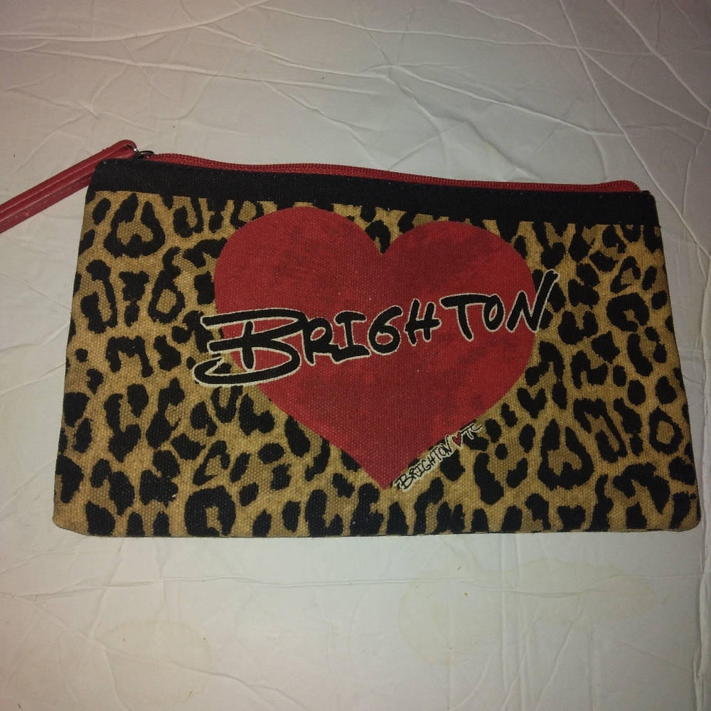 Brighton zip accessories and makeup pouch